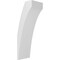 Ekena Millwork 5 1/2-in. W x 6-in. D x 18-in. H Thorton Architectural Grade PVC Knee Brace BRCP055X06X18THR - alternate 1